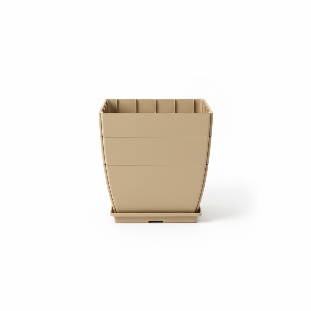 Geli DIY Pflanzgefäß VIVA SQUARE (Sand)