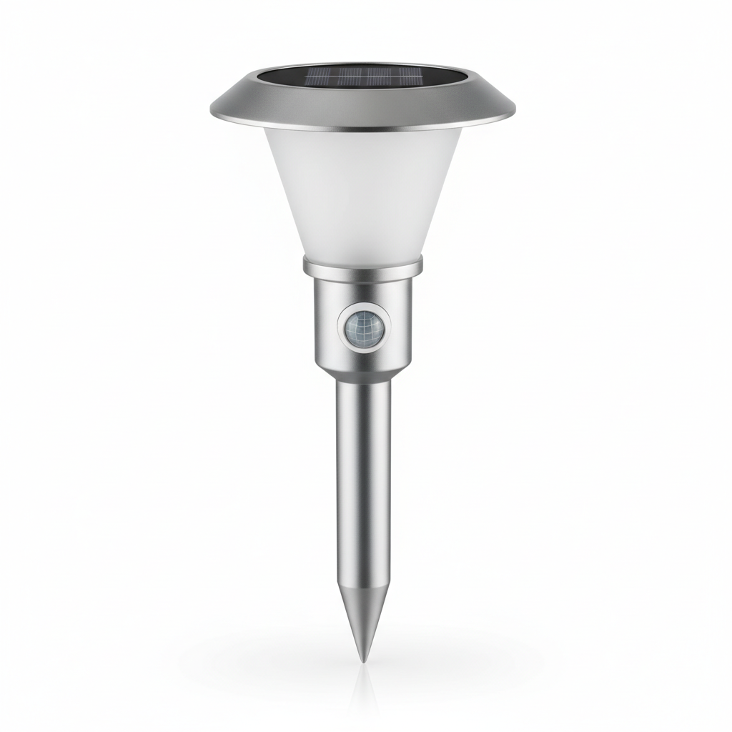 Harbor Breeze Wetterfeste Solar-Gartenlampe mit Bewegungssensor