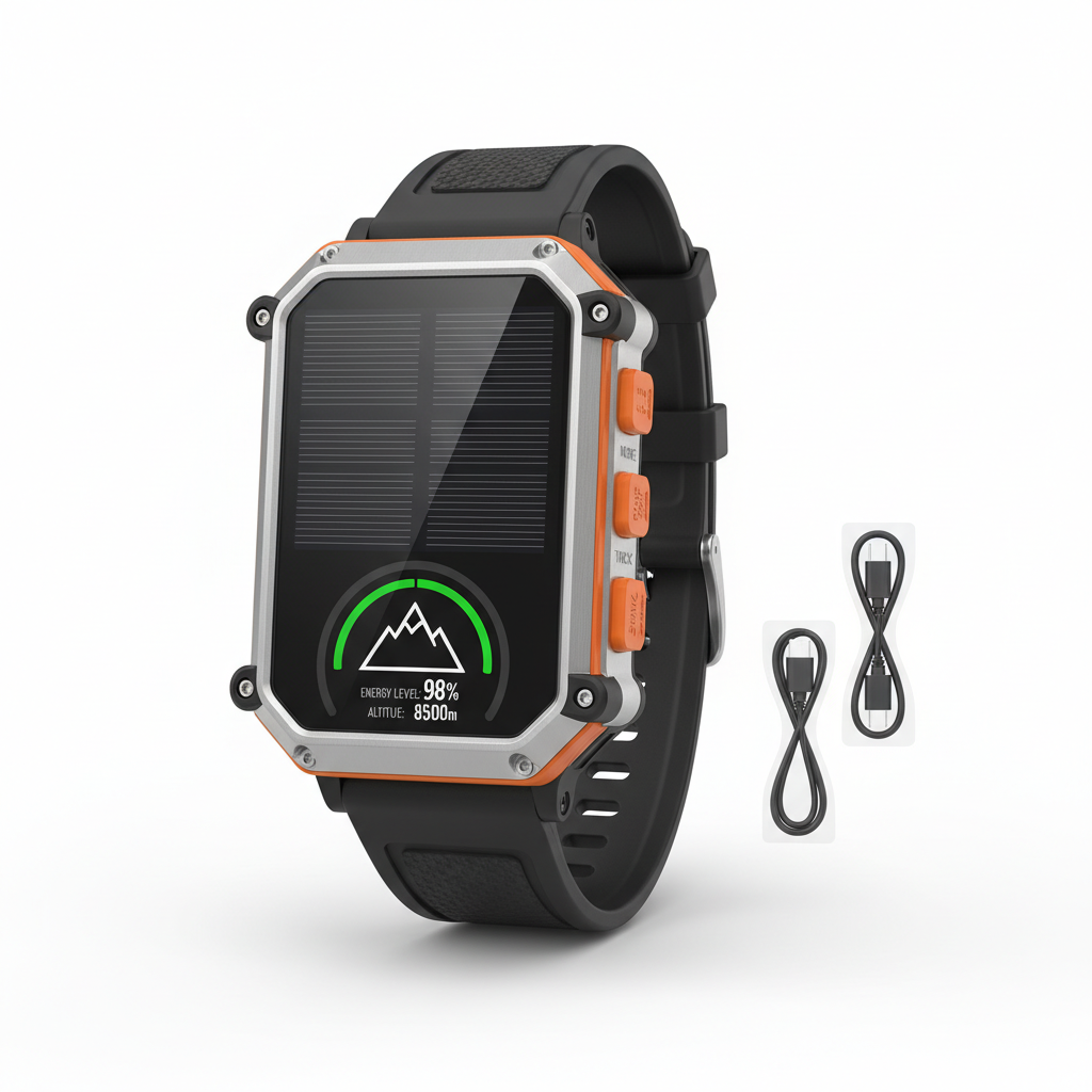 Helios-Fit "Peak Performance" Solar-Wearable für Bergsteiger