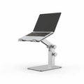 Höhenverstellbarer Ergonomie-Laptopständer 'Vertikalblick Pro'