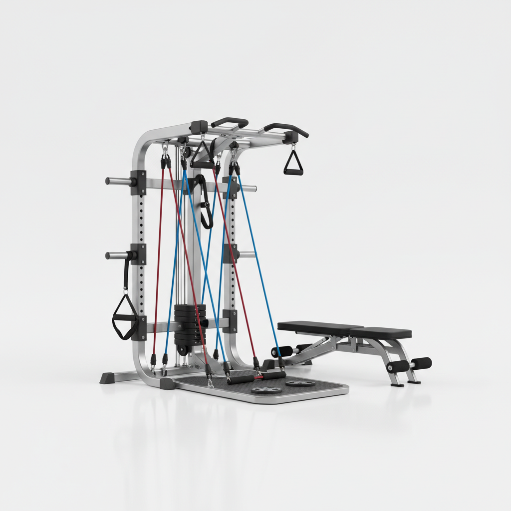 Hybrid Resistance Home Gym System (2025 Edition)