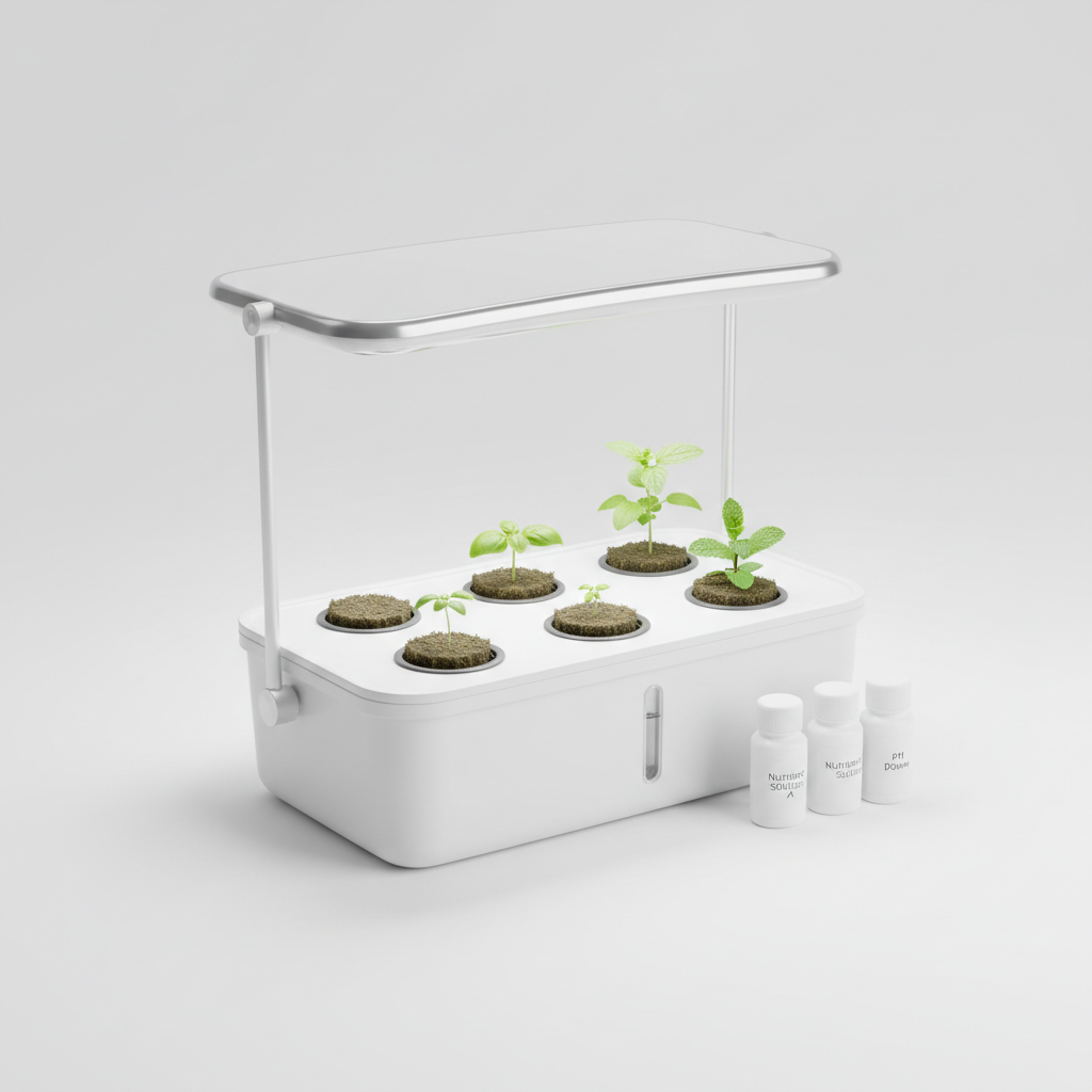 Hydroponic Indoor Garden Kit "Fresh Leaf"