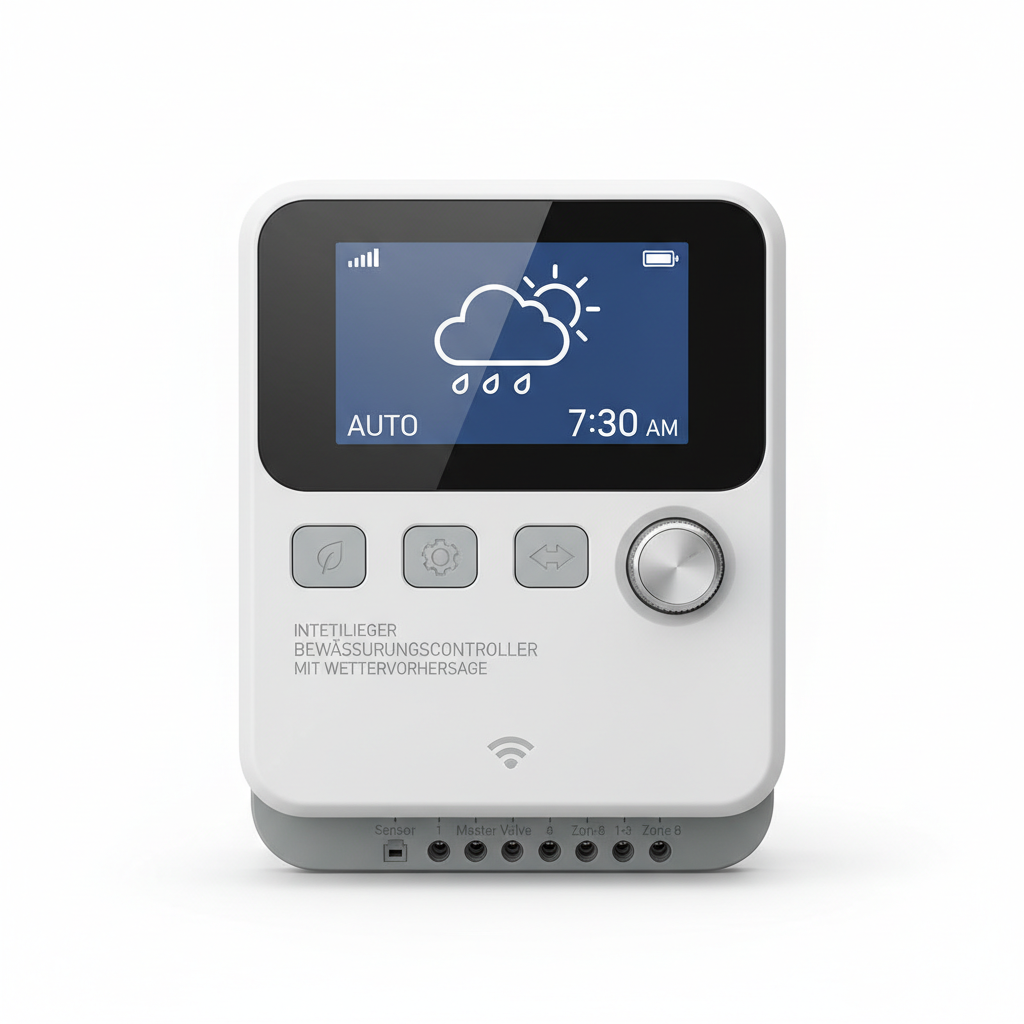 Intelligenter Bewässerungscontroller mit Wettervorhersage