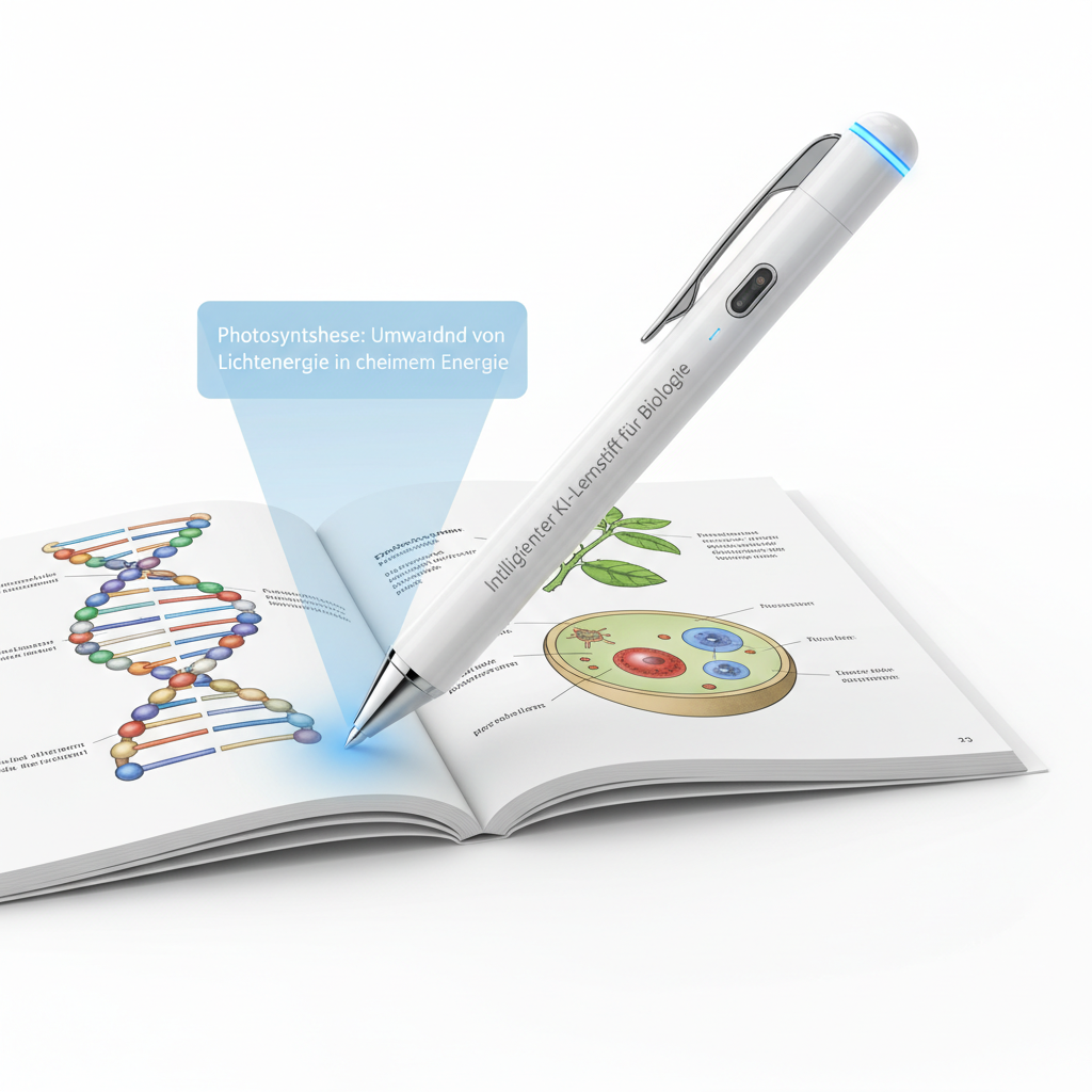 Intelligenter KI-Lernstift für Biologie