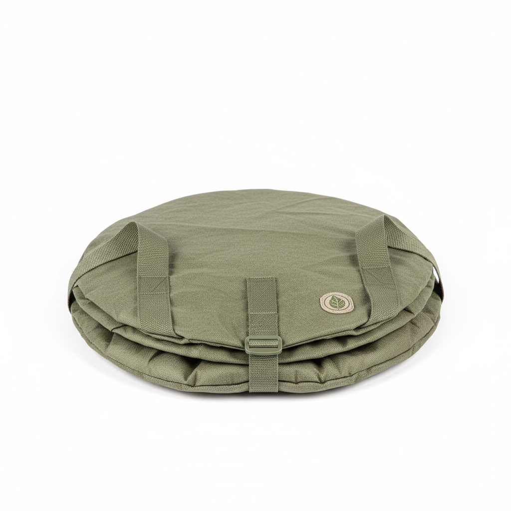 Kompakter, faltbarer Gartensack aus recyceltem PET