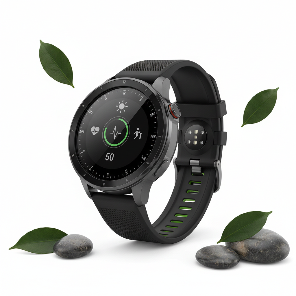 Leistungsstarker Solar-Fitnessmonitor für ambitionierte Sportler