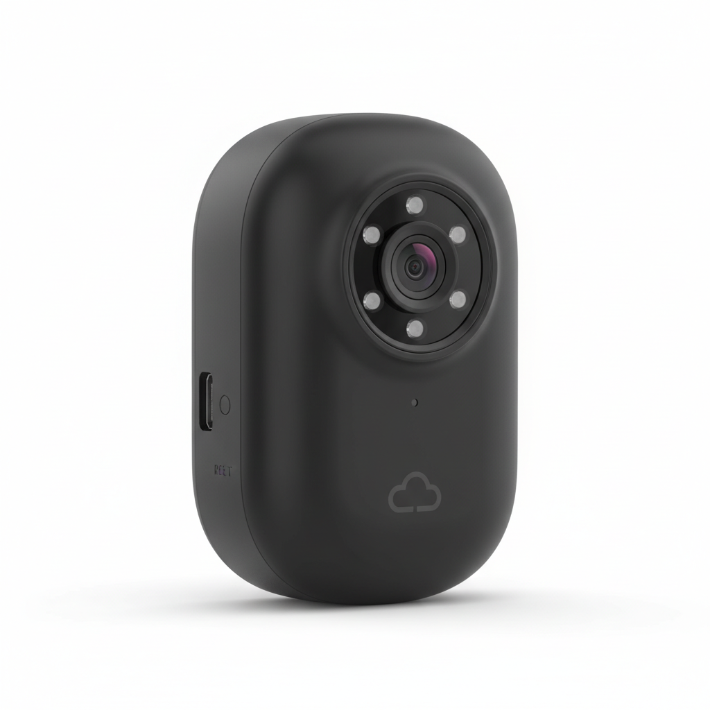 Mini WLAN Überwachungskamera mit Nachtsicht und Cloud-Speicher