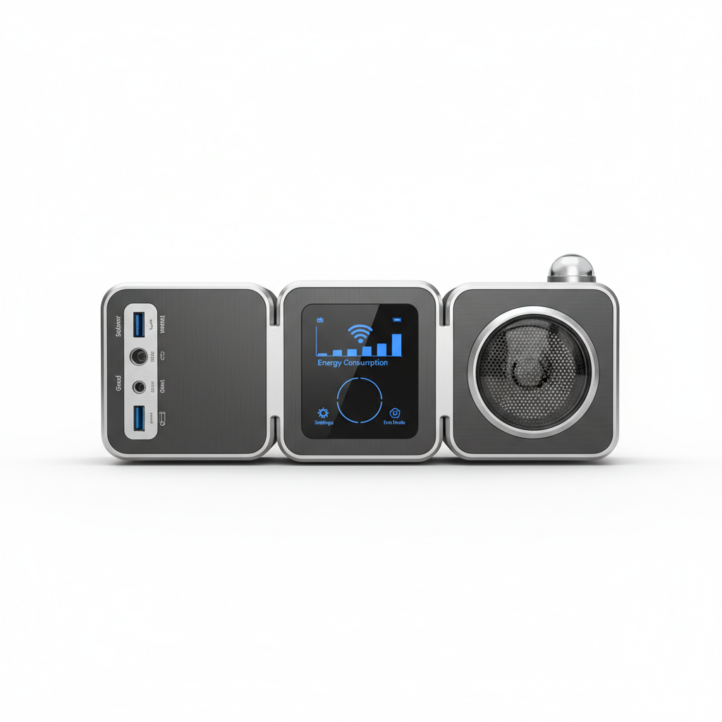 Modulares Energiemanagement-Modul mit integriertem Smart Home Hub