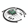Modulares Kleingarten-Bewässerungssystem mit Bodenfeuchte-Sensor