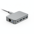 Power Delivery USB-C Hub mit Ethernet