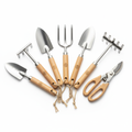 Set mit 7 nachhaltigen Outdoor-Gartengeräten