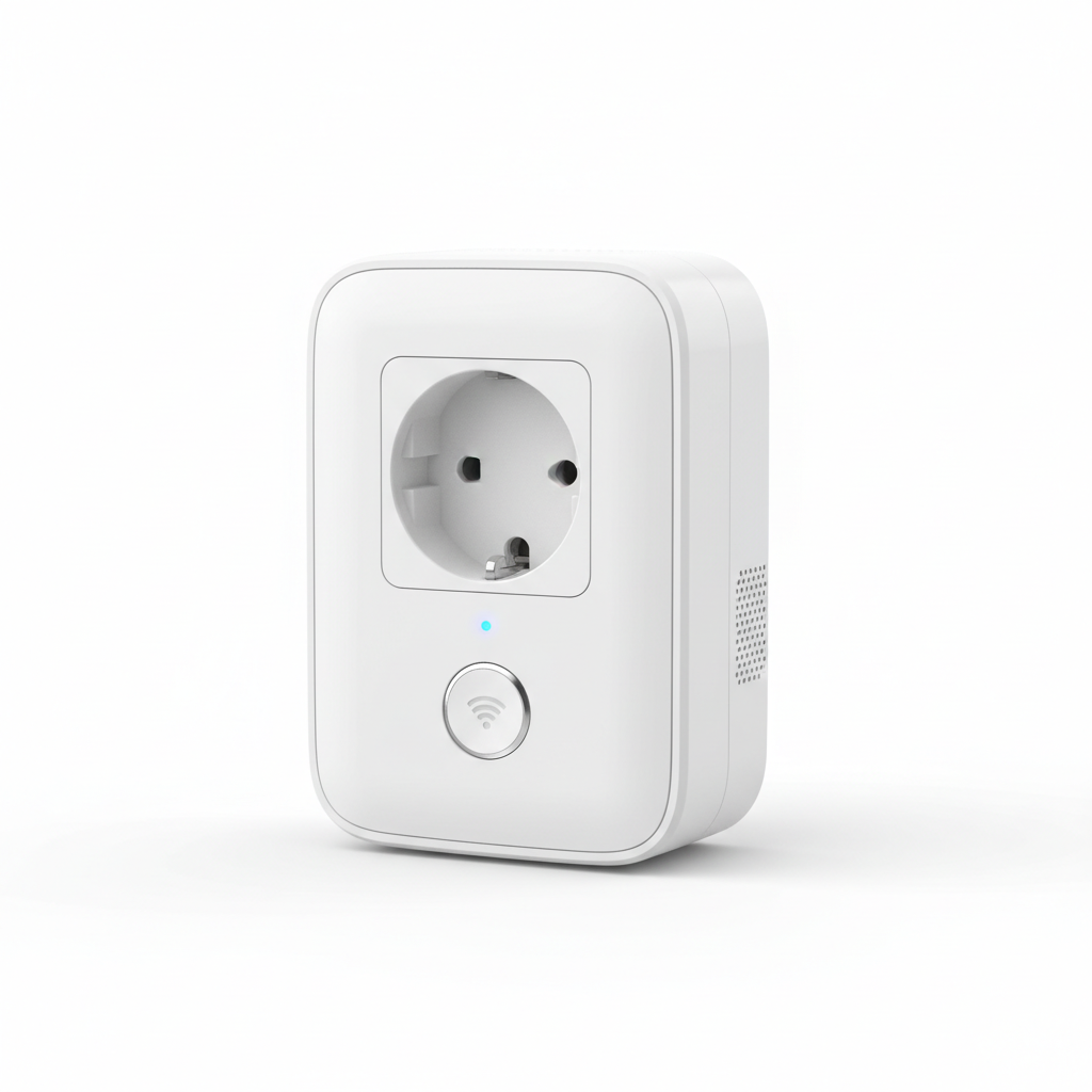 Sichere Smart Home Steckdose mit Fernzugriffssteuerung