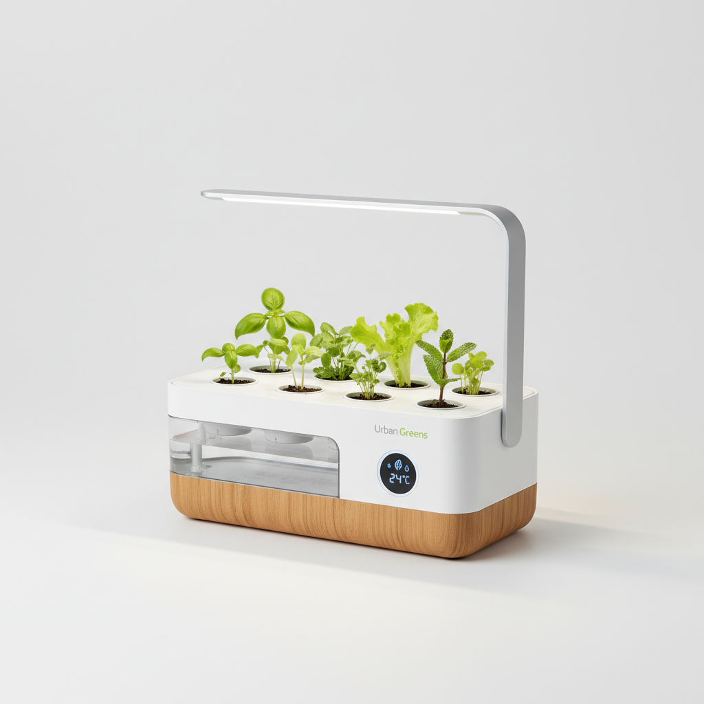 Smart Garden Countertop System "Urban Greens"