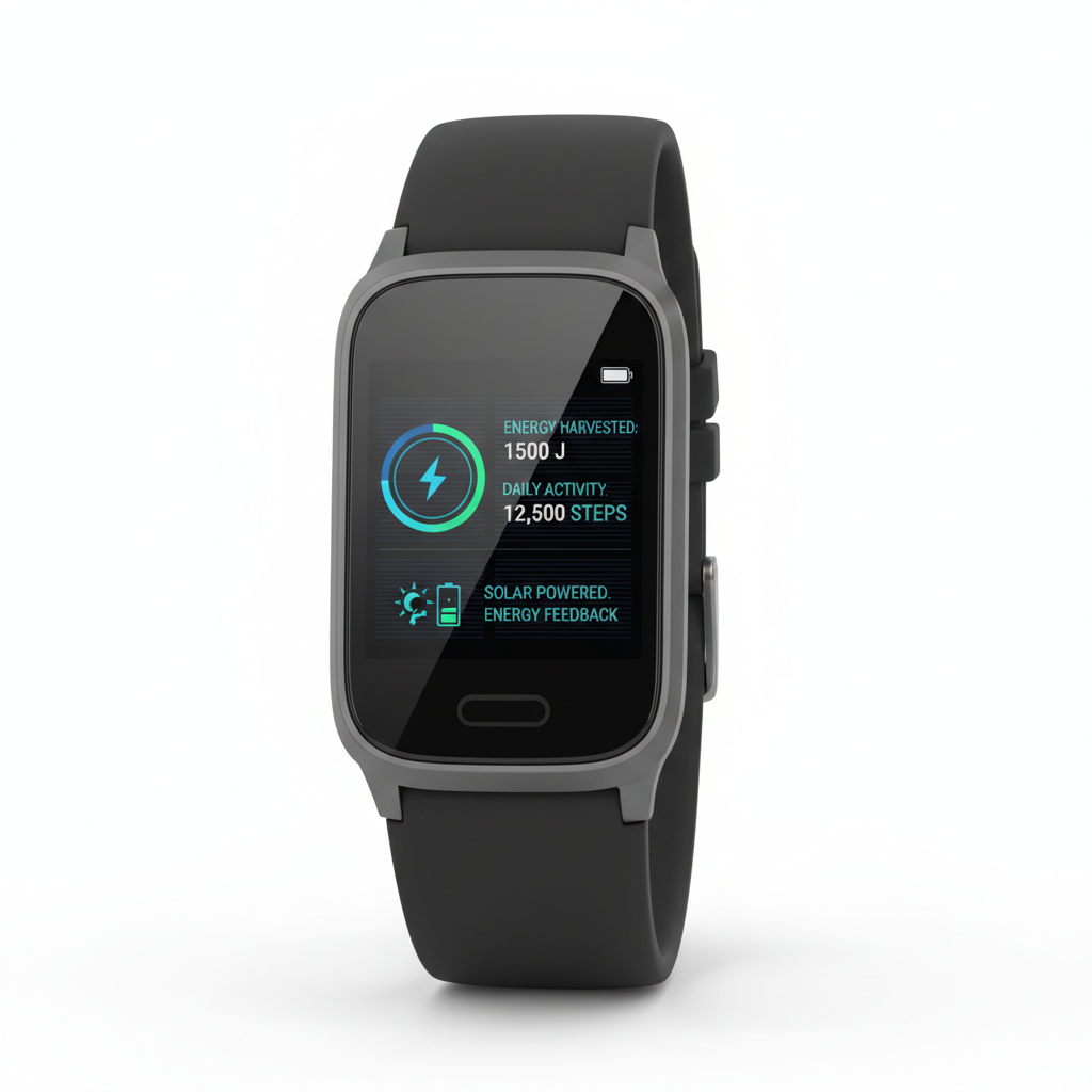 SolarCharge Fitness Tracker Pro