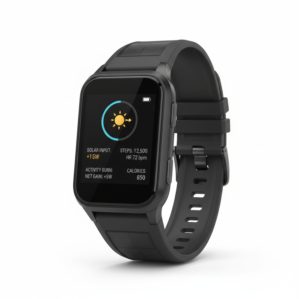 SolarCharge Fitness Tracker Pro