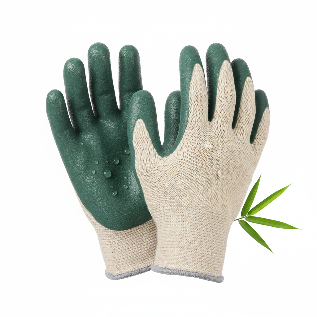 Wasserdichte Gartenhandschuhe aus Bambusfaser