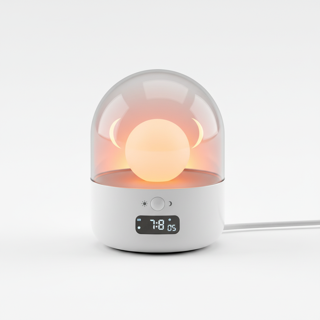 ZenPhase Lunar Cycle Bedside Clock